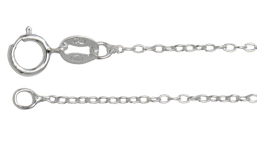 Sterling Silver Chain, Various Sizes & Styles - LooptyHoops