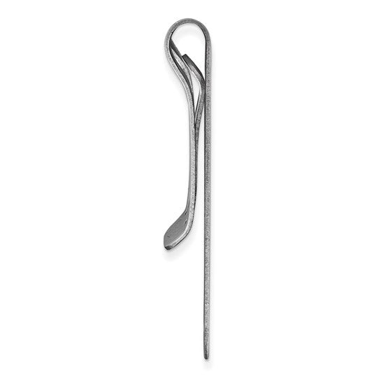 Silver-tone Double-Sided Money Clip