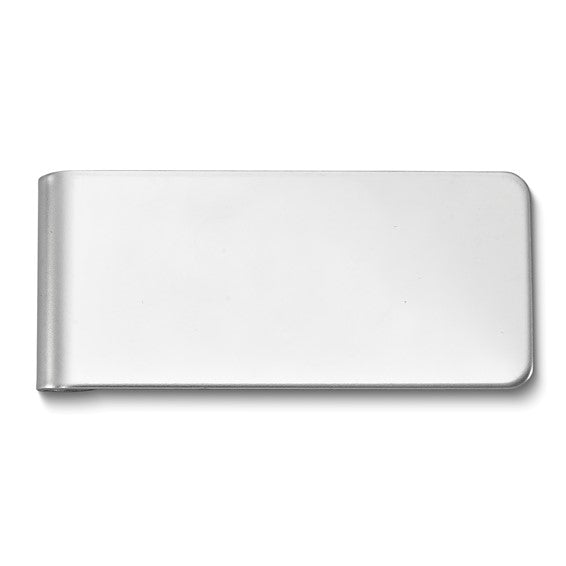 Silver-tone Double-Sided Money Clip