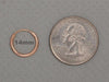 14k Rose Gold Continuous Endless Hoop Earrings (1.5mm), All Sizes - LooptyHoops