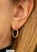 14k Yellow Gold Bamboo Hoop Earrings, All Sizes - LooptyHoops