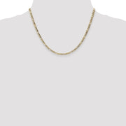 14K Yellow Gold 3.5mm Thick Link Necklace - LooptyHoops