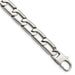 Stainless Steel Polished Open Link 8.5in Bracelet - LooptyHoops