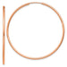 14K Rose Gold Endless Hoop, 1.5mm (45mm) - LooptyHoops