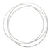 Sterling Silver Intertwining Tripled & Rippled Bangle Bracelets, 68mm - LooptyHoops