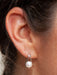 Your Choice: Sterling Silver Freshwater Pearl Post-Back Teardrop Earrings - OR - Matching Freshwater Pearl Pendant & Necklace - OR – Gift Set of All Three - LooptyHoops