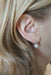 Your Choice: Sterling Silver Freshwater Pearl Post-Back Teardrop Earrings - OR - Matching Freshwater Pearl Pendant & Necklace - OR – Gift Set of All Three - LooptyHoops