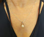Your Choice: Sterling Silver Freshwater Pearl Post-Back Teardrop Earrings - OR - Matching Freshwater Pearl Pendant & Necklace - OR – Gift Set of All Three - LooptyHoops