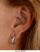 14k Gold Diamond Cut Hoop Earrings (2.5mm Thick), Small Sizes - LooptyHoops