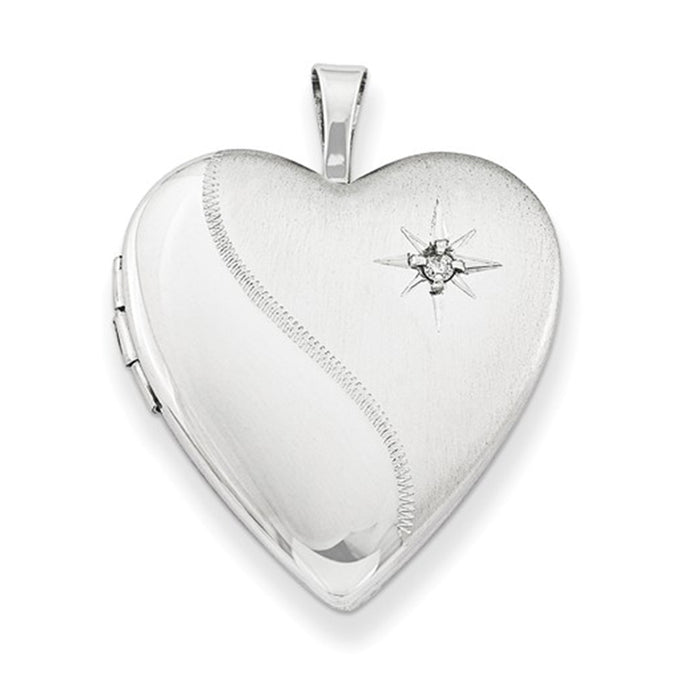Love Heart Locket Necklace Charm