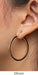 14k Yellow Gold Square Tube Hoop Earrings (2mm), All Sizes - LooptyHoops