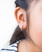 Lightweight 14k White Gold Hoop Earrings (3mm), All Sizes - LooptyHoops