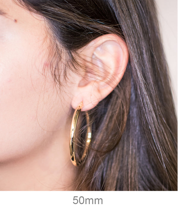 4mm gold deals hoop