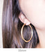 14k Yellow Gold Lightweight Tube Hoop Earrings (4mm), All Sizes - LooptyHoops