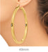 14k Yellow Gold Square Tube Hoop Earrings (3mm), All Sizes - LooptyHoops
