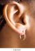 14k Rose Gold Continuous Endless Hoop Earrings (1.5mm), All Sizes - LooptyHoops