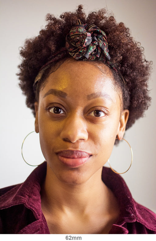 14k Yellow Gold Endless Hoop Earrings (1.2mm Tube), Extra Large Sizes - LooptyHoops