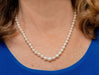 14k Yellow Gold Graduated Freshwater Pearl Necklace, 18 Inches - LooptyHoops