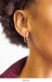 14k White Gold Endless Hoop Earrings (1.5mm), All Sizes - LooptyHoops