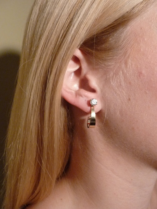 Hoop hotsell earring jackets