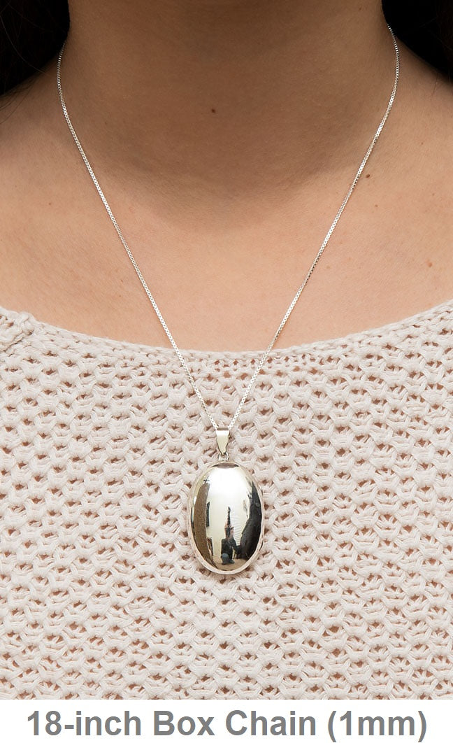 Sterling Silver Chain, Various Sizes & Styles - LooptyHoops