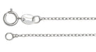 Sterling Silver Chain, Various Sizes & Styles - LooptyHoops