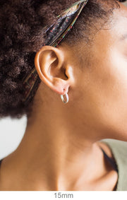 Sterling Silver Endless Hoop Earrings (2mm) All Sizes - LooptyHoops